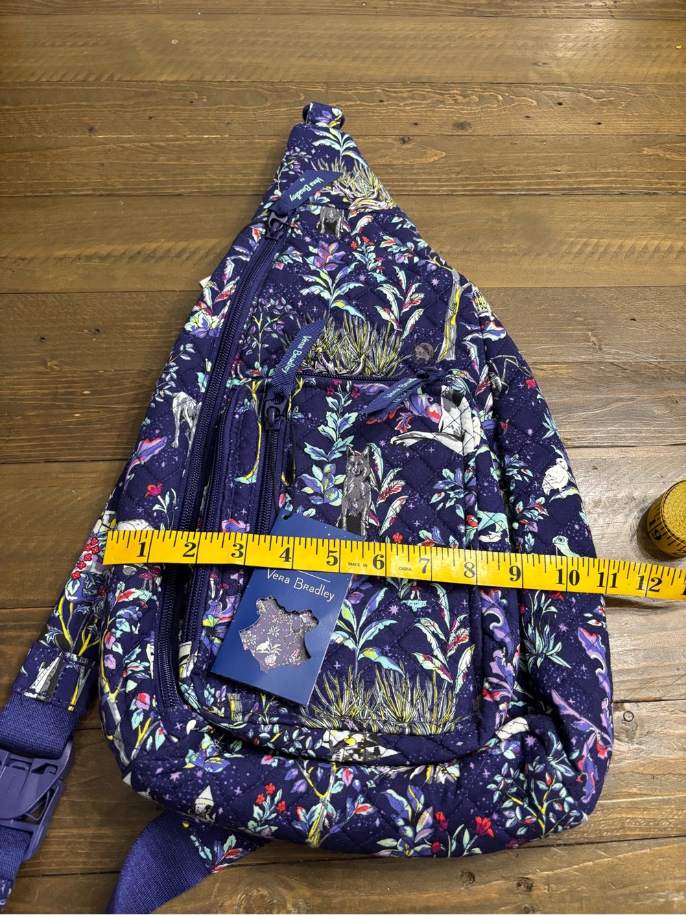 Vera Bradley x Harry Potter Forbidden Forest Sling Backpack - Picture 10 of 12
